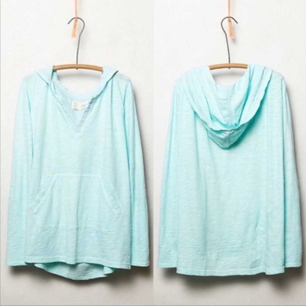 ✨NEW✨ FUN 🩵 Saturday Sunday Esme Mint Hoodie XS DYT Dressing Your Truth Type 1!